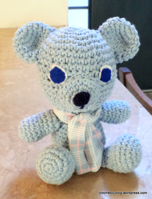 amigurumi bear cotton thread crochet
